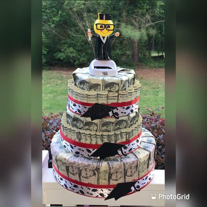 Custom Money Cake