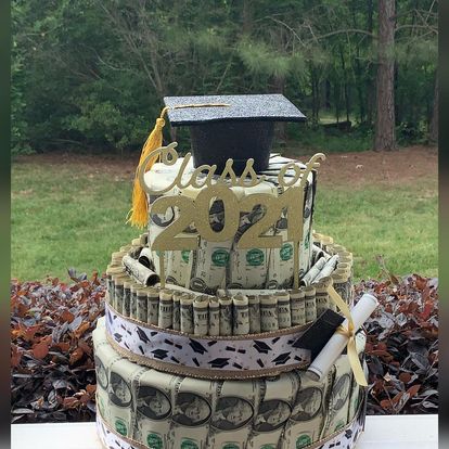 Custom Money Cake