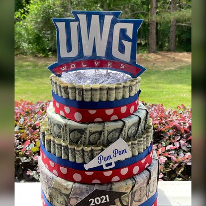 Custom Money Cake