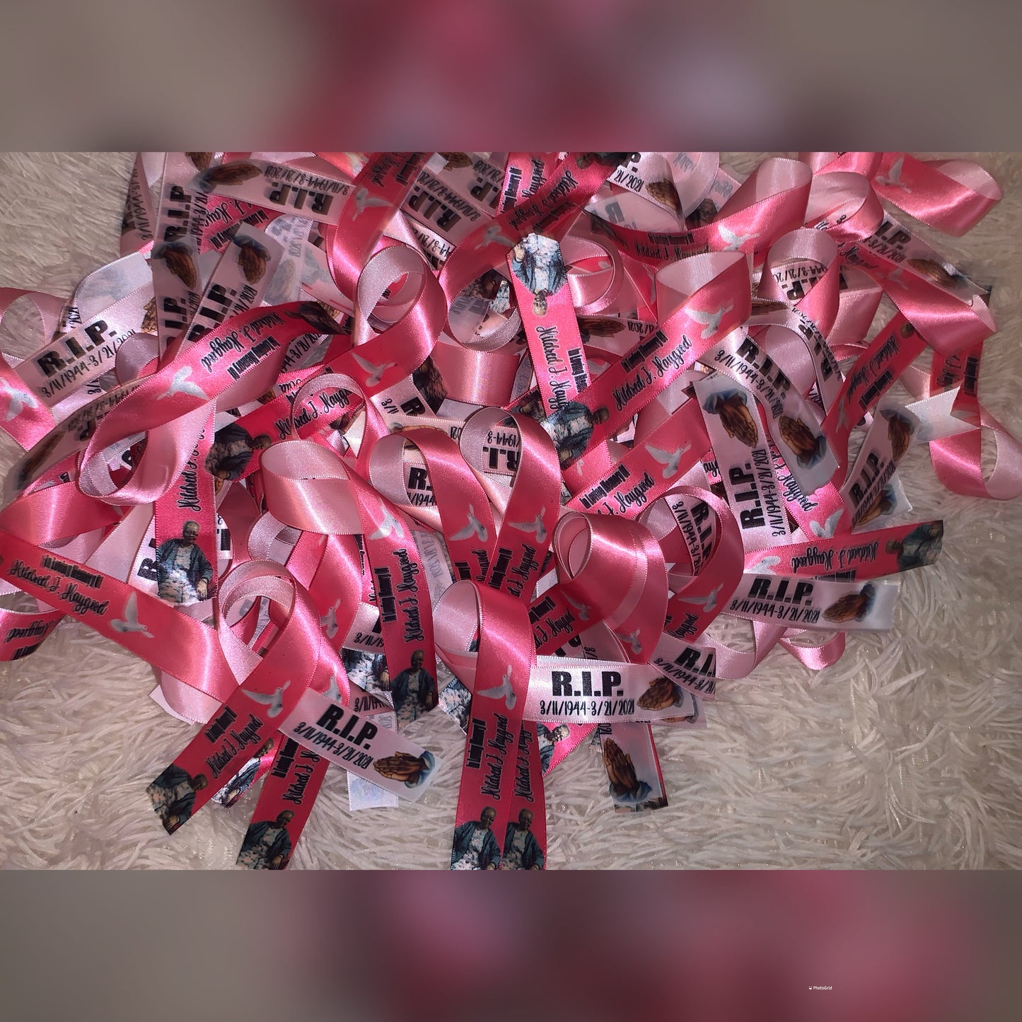 Memorial/Personalized Ribbons