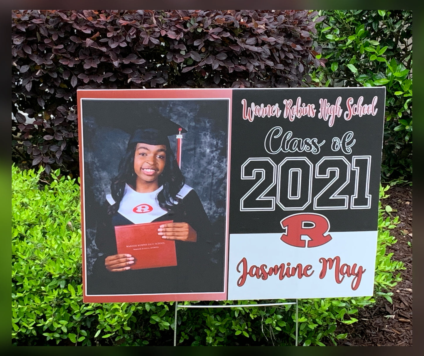 Custom Graduation Yard Sign