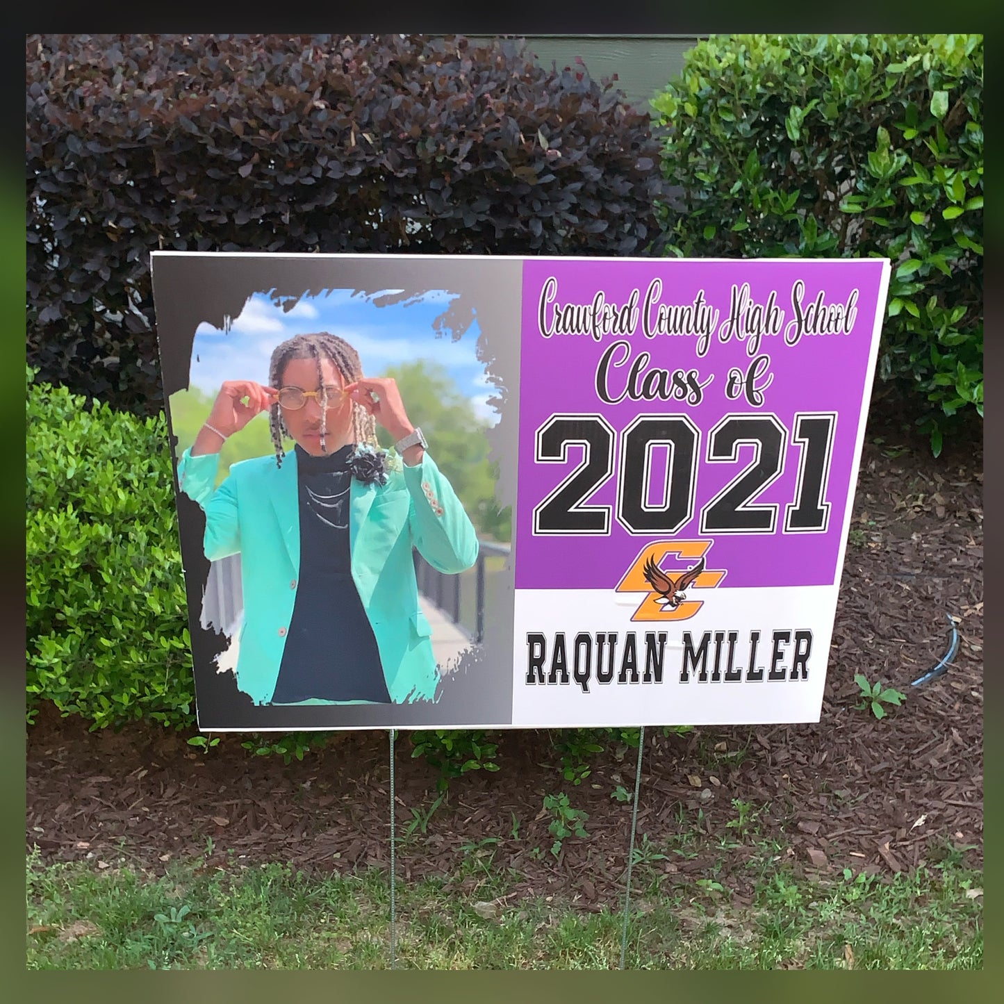 Custom Graduation Yard Sign