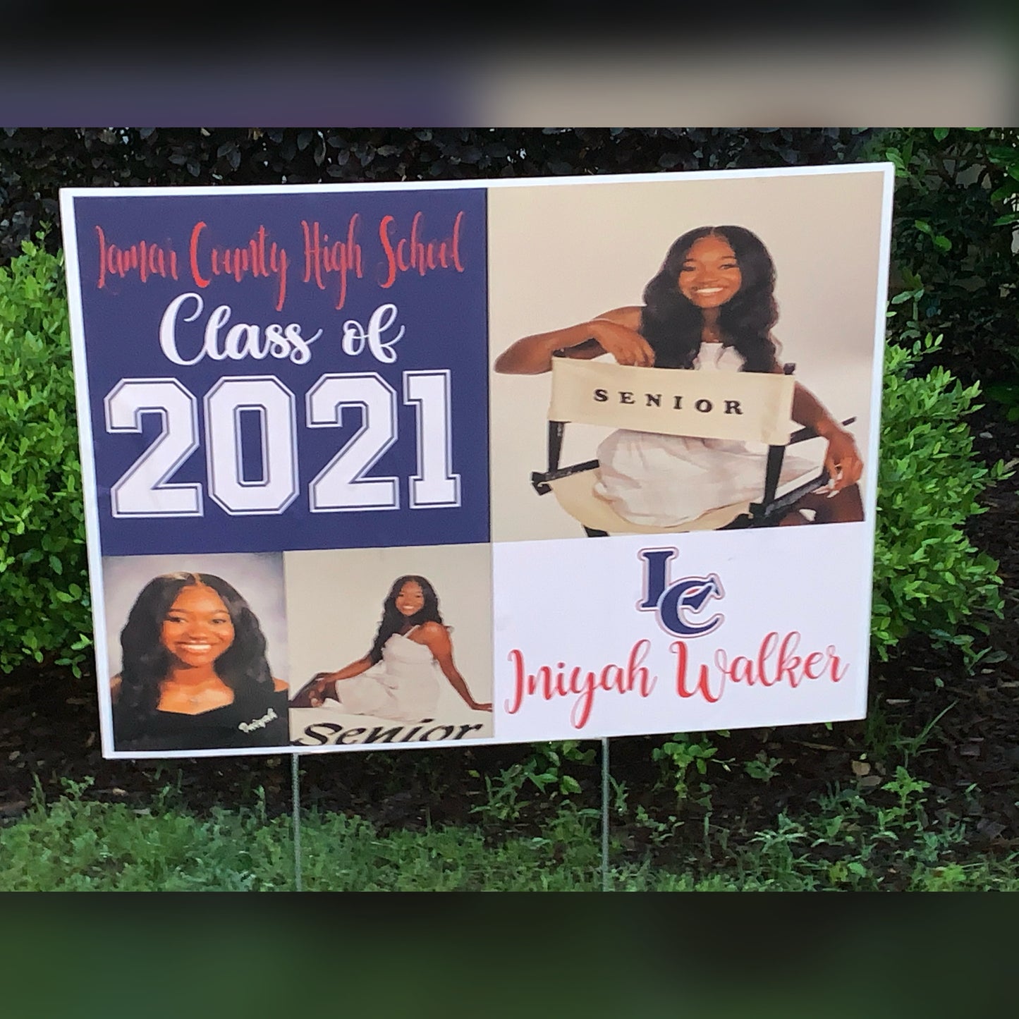 Custom Graduation Yard Sign