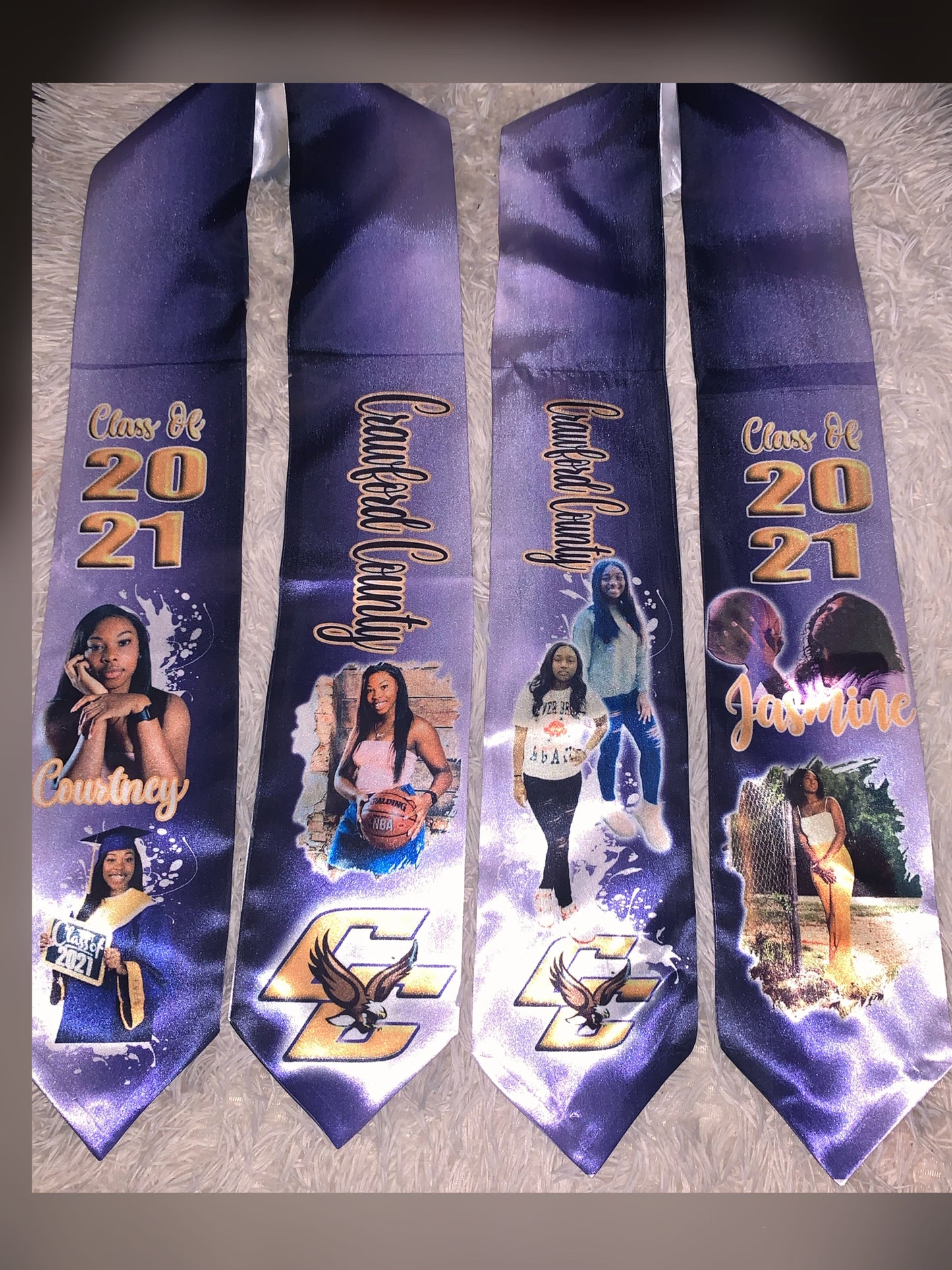 Customized Graduation Stoles