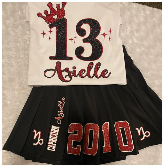 Birthday Skirt Set