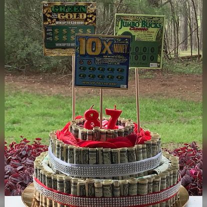 Custom Money Cake