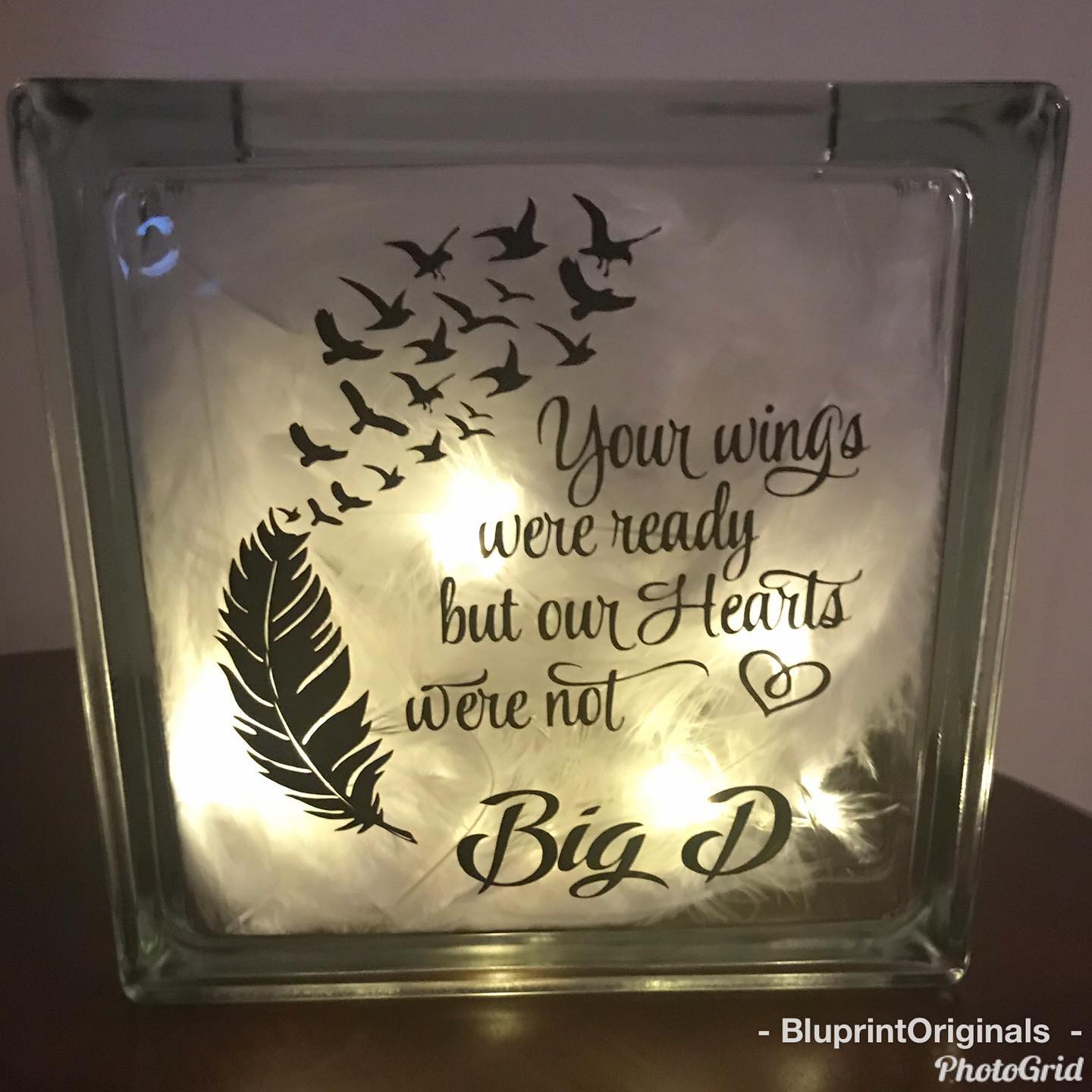 Memorial Glass Blocks
