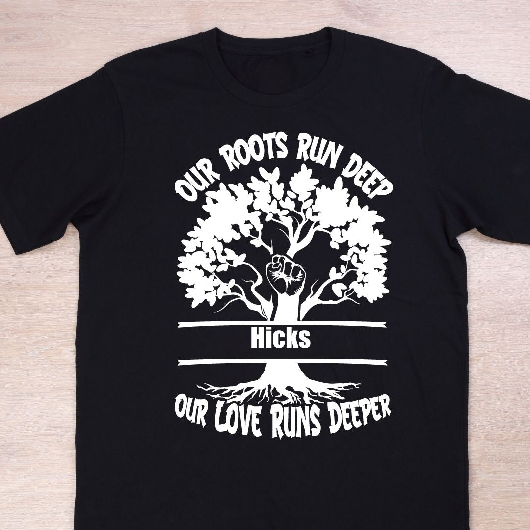 Our Roots Run Deep Family  Youth Shirt