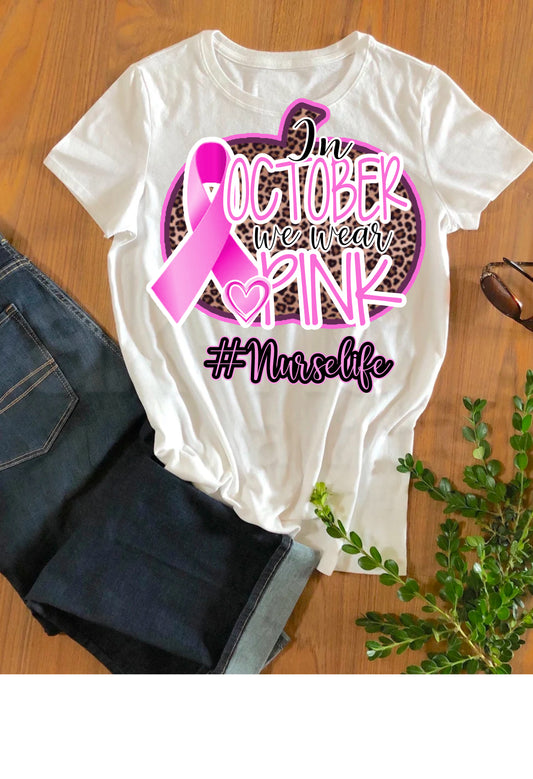 In October we wear Pink