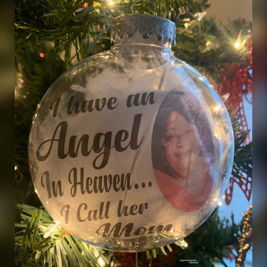 Photo Memorial Ornaments
