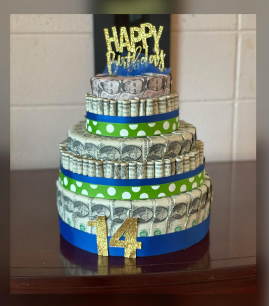 Custom Money Cake