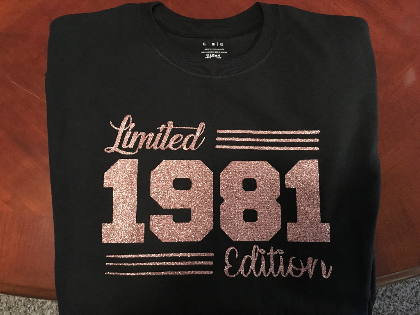 Limited Edition Birthday Tshirt