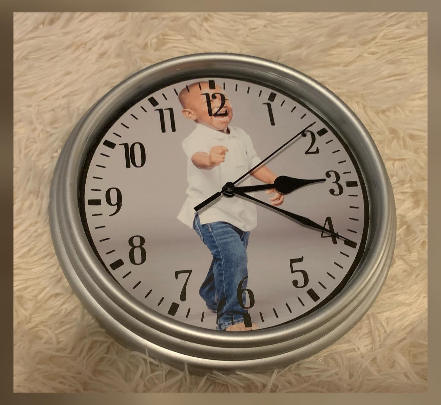 Personalized Photo Clocks
