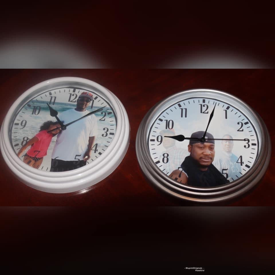 Personalized Photo Clocks