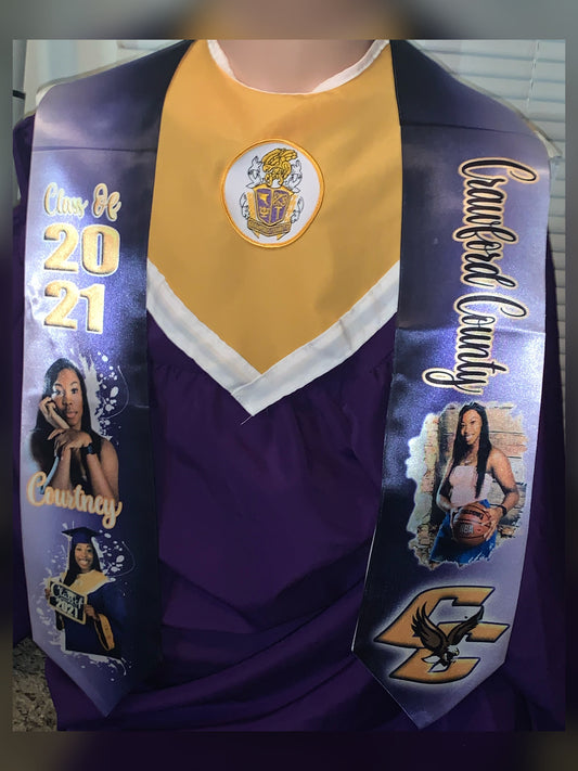 Customized Graduation Stoles