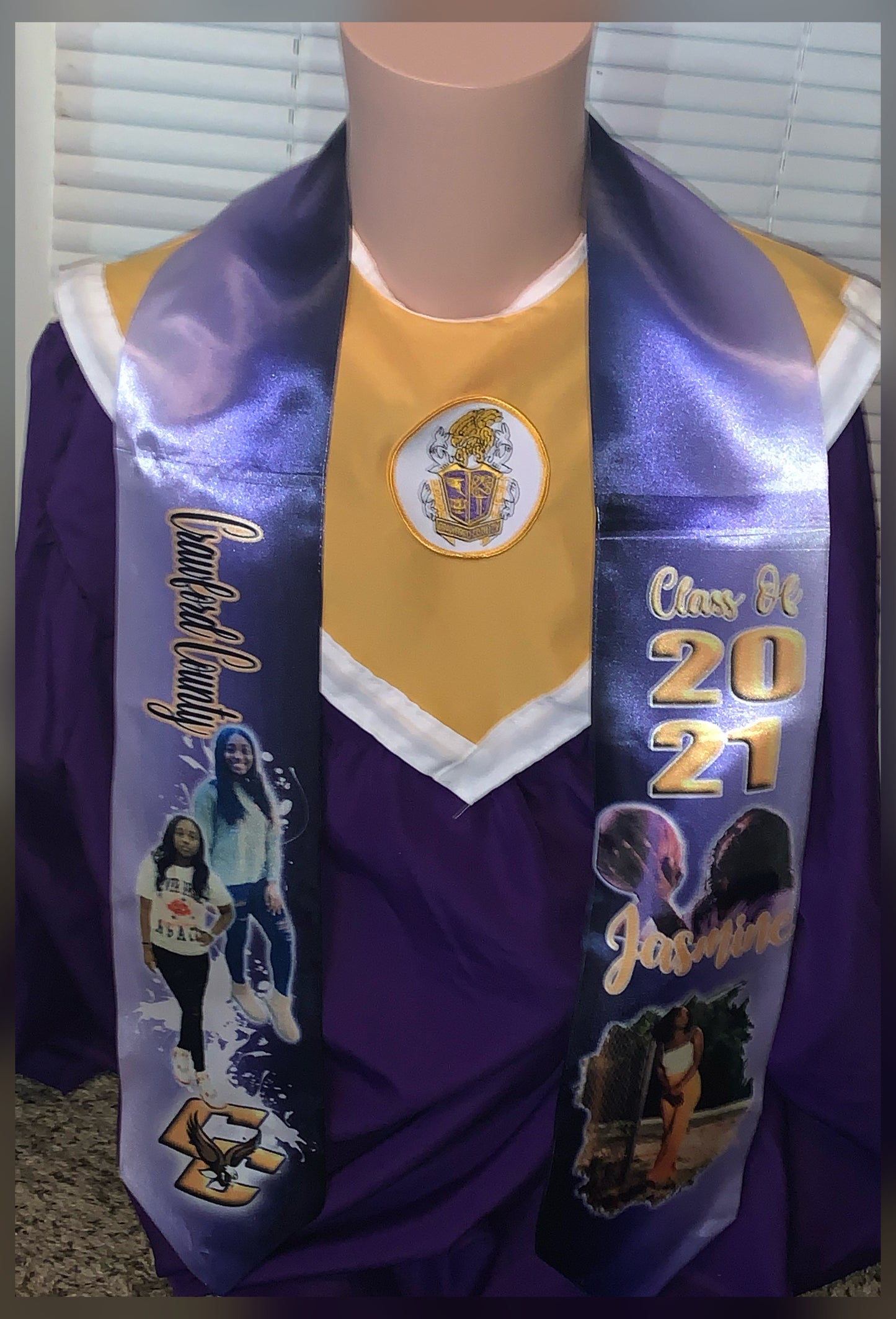 Customized Graduation Stoles