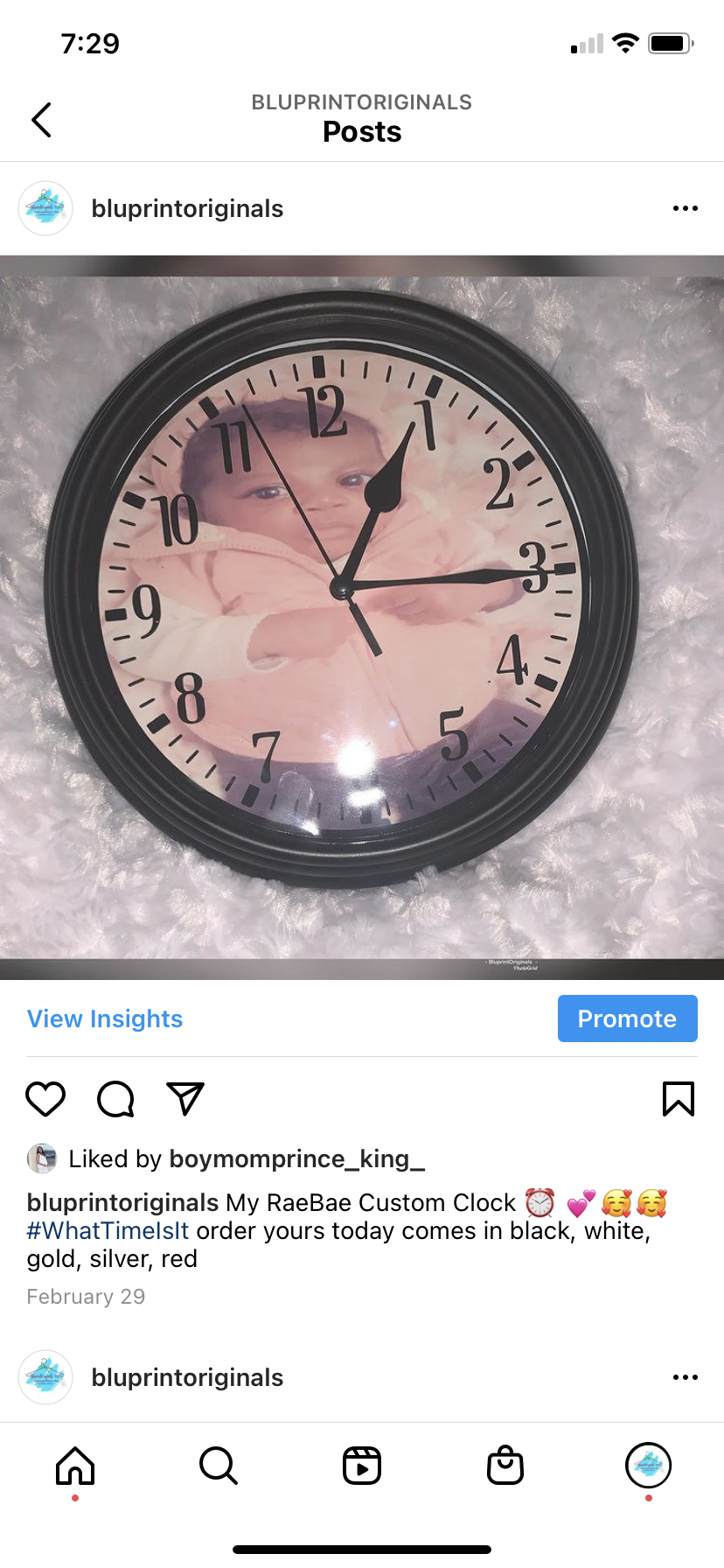 Personalized Photo Clocks