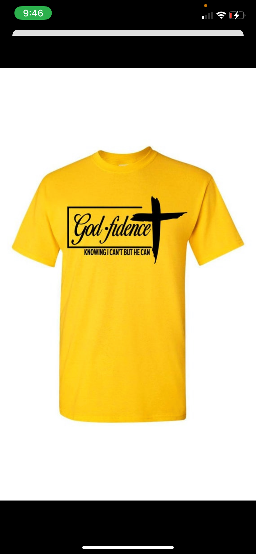 God•fidence T-shirt