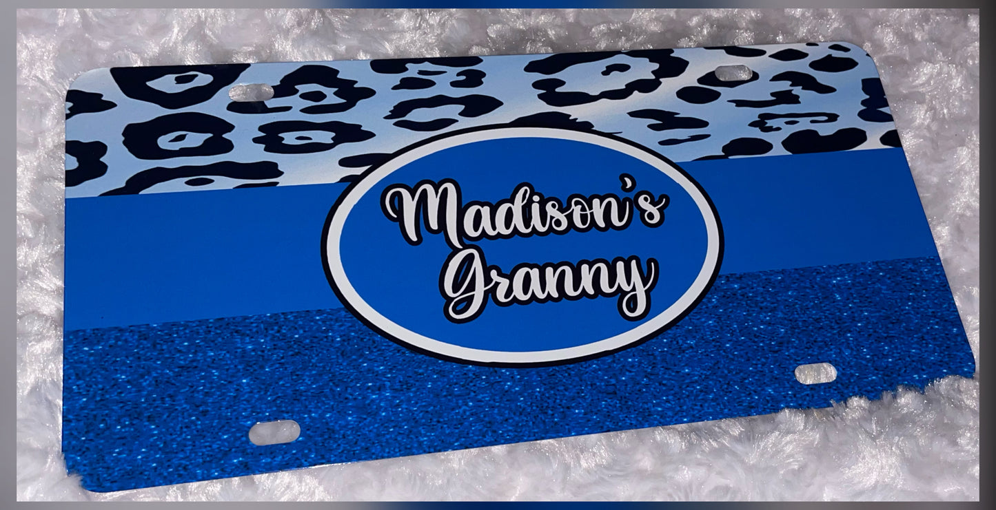 Customized License Plates